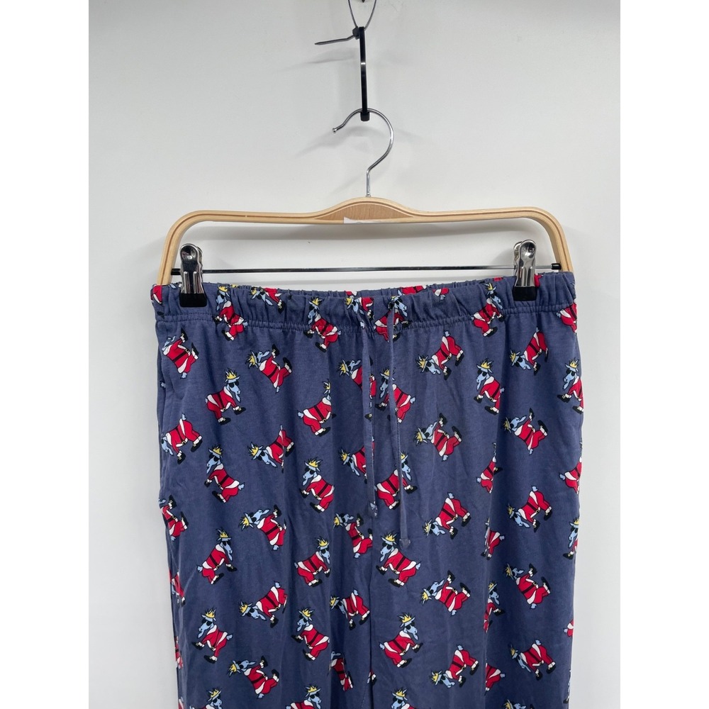 Goat‎ USA Lounge Pants Mens Santa Printed Drawstring Waist NWT - Picture 8 of 11